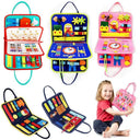 Travel Busy Board For Toddler Fine Motor