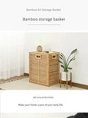 Space Saving Lid Basket for Bedroom
