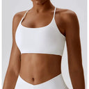 Super Soft Cross Back Yoga Sports Bra