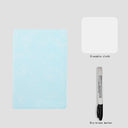 A5 Reusable Whiteboard Notebook Set With Whiteboard Pen