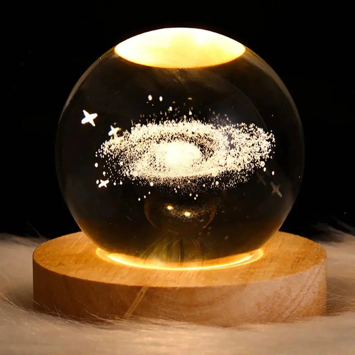 3D Moon Lamp USB Galaxy Night Light for Home Decor