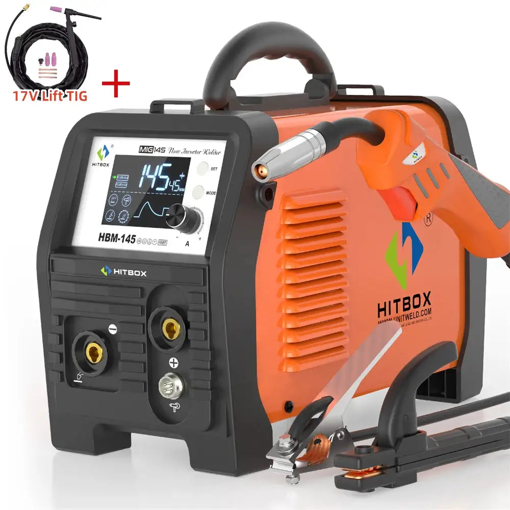 HITBOX HBM145 Synergic MIG Welding Machine — product view 9