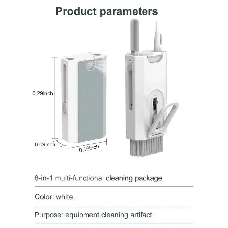 8 In 1 Keyboard Cleaning Kit With Brush Tools For Computers