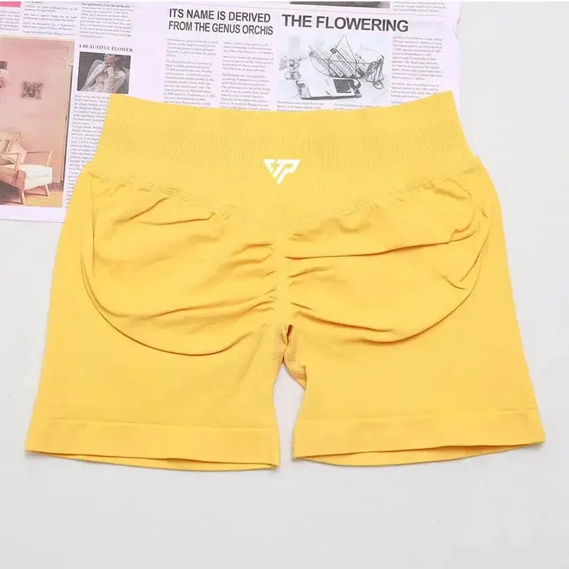 Keep That Pump Yoga Shorts Seamless Recoil Scrunch — product view 14