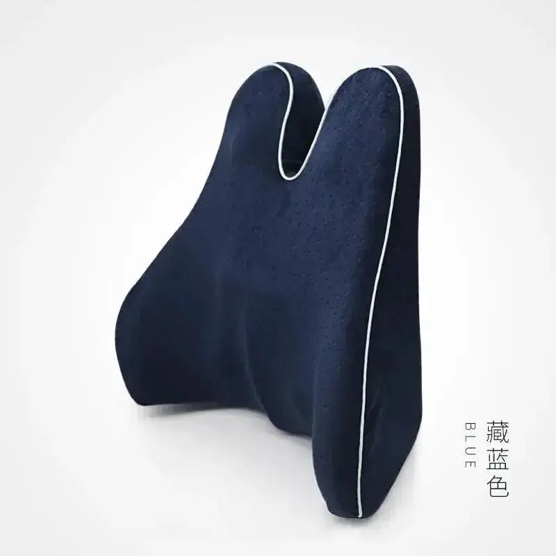 Memory Foam Lumbar Support Pillow For Back Pain Relief