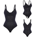 Lace Bodysuit with Tummy Control & Built-in Bra Slimming