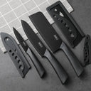 Kitchen Knife Set - Razor Sharp Alloy Blades Block