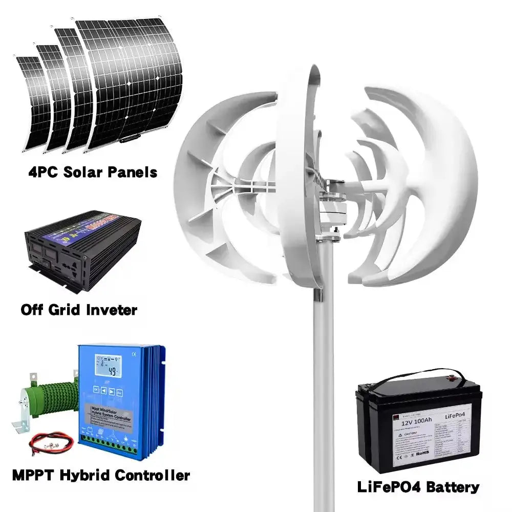 Vertical Wind Turbine for Off-Grid Systems — product view 7