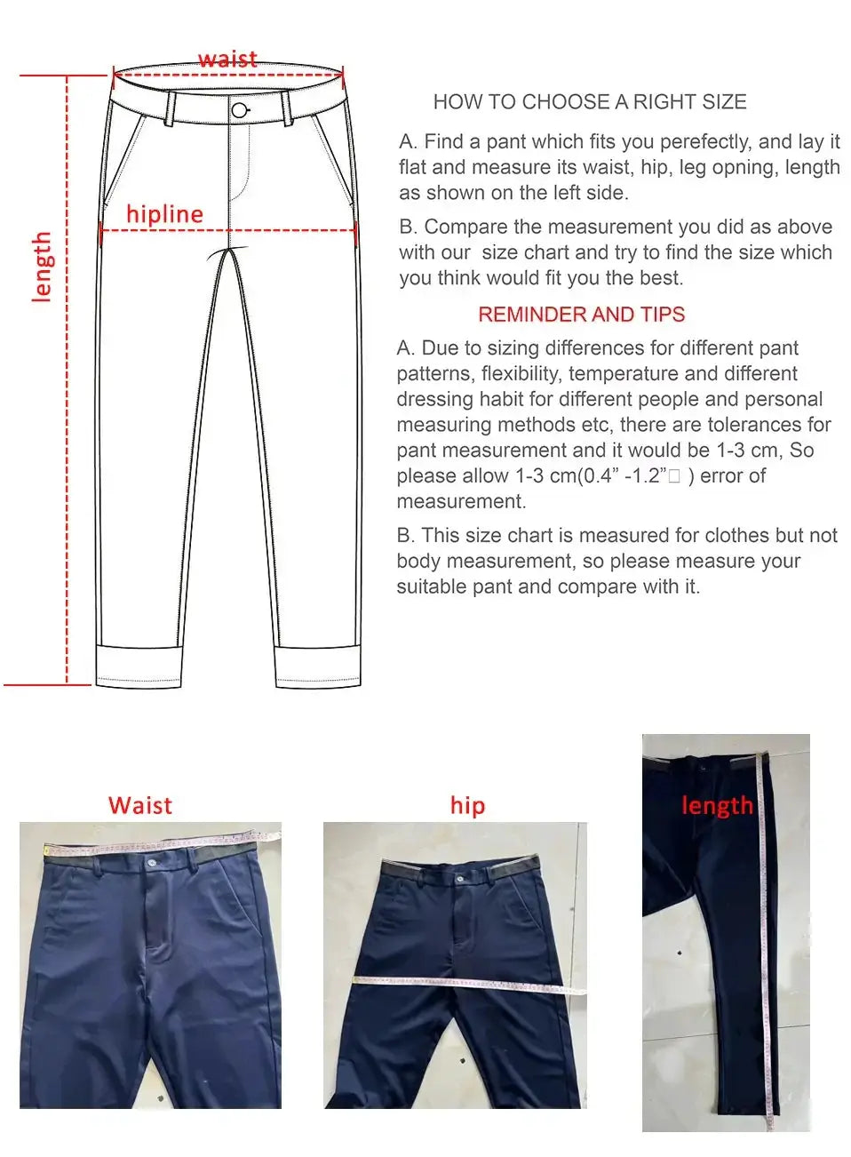 Men's Summer Fashion Business Casual Long Pants 28 to 40 - OurLum.com