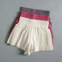 Women Pocket Shorts - Quick Dry High Waist Yoga
