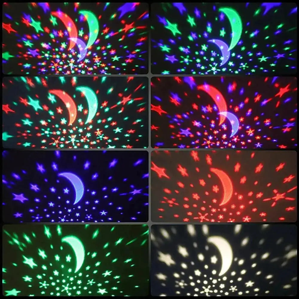 Celestial Night Light Projector Moon Lamp For Kids