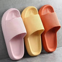 Non-Slip Thick Platform Slides for Women