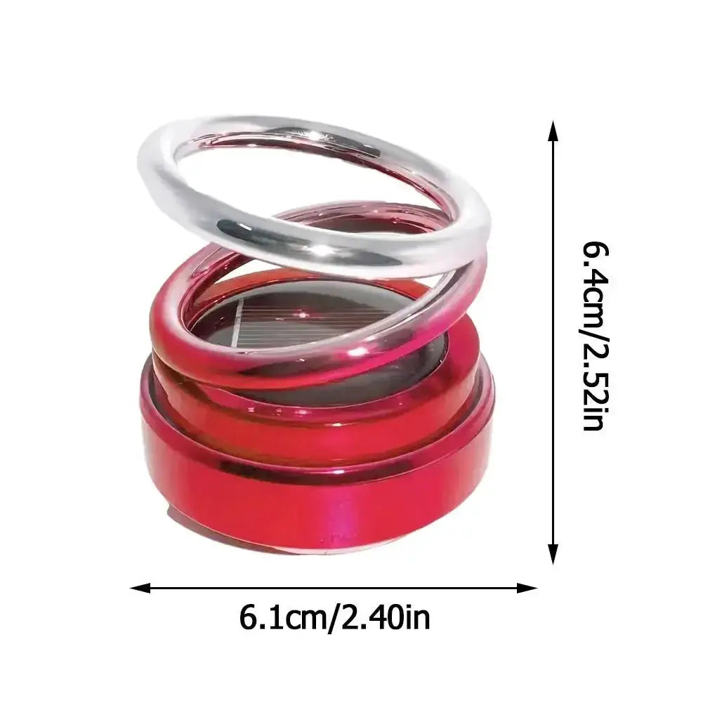 Auto Aromatherapy Rotating Car Air Freshener Double Diffuser