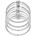 Cm Silver Bracelet Star Moon