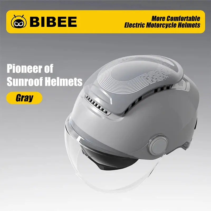 Bibee Open Face Electric Bike Helmet — product view 10