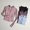 Slim Fit Sports Jacket Stand Collar Breathable