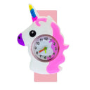 Colorful Cartoon Slap Watches for Kids Educational Gift