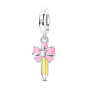 Charm Sterling Silver Happy Graduation