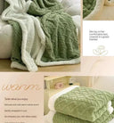 Sofa Blanket for Dorm Room Cozy Comfort