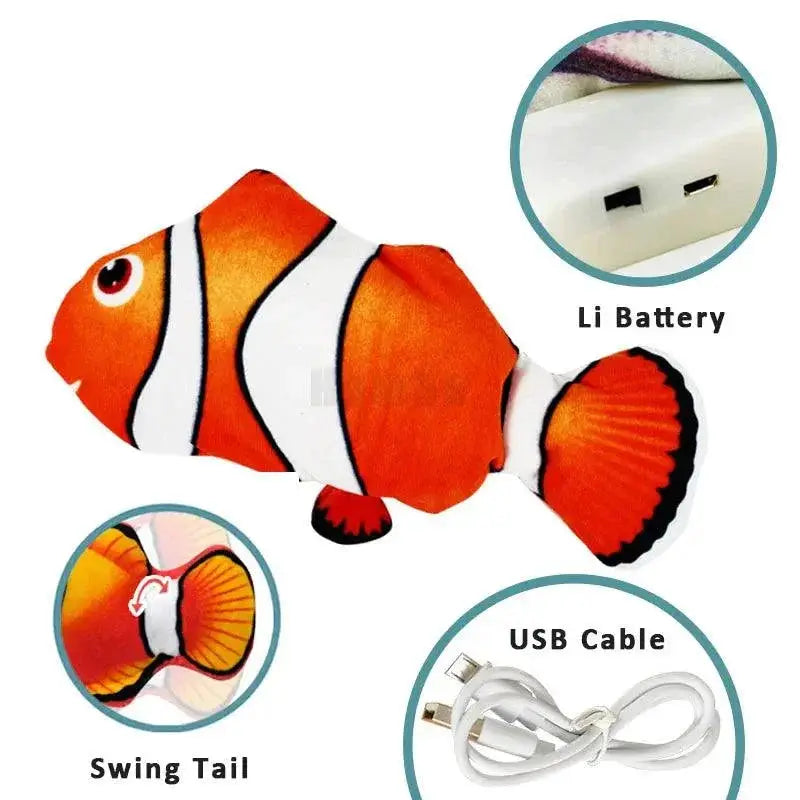 Calming Baby Fish Swing Toy for Infants — product view