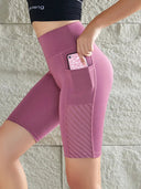 Lifts Your Hips High Waist Yoga Shorts
