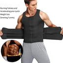 Fat Burn Waist Trainer for Men Gym Wear