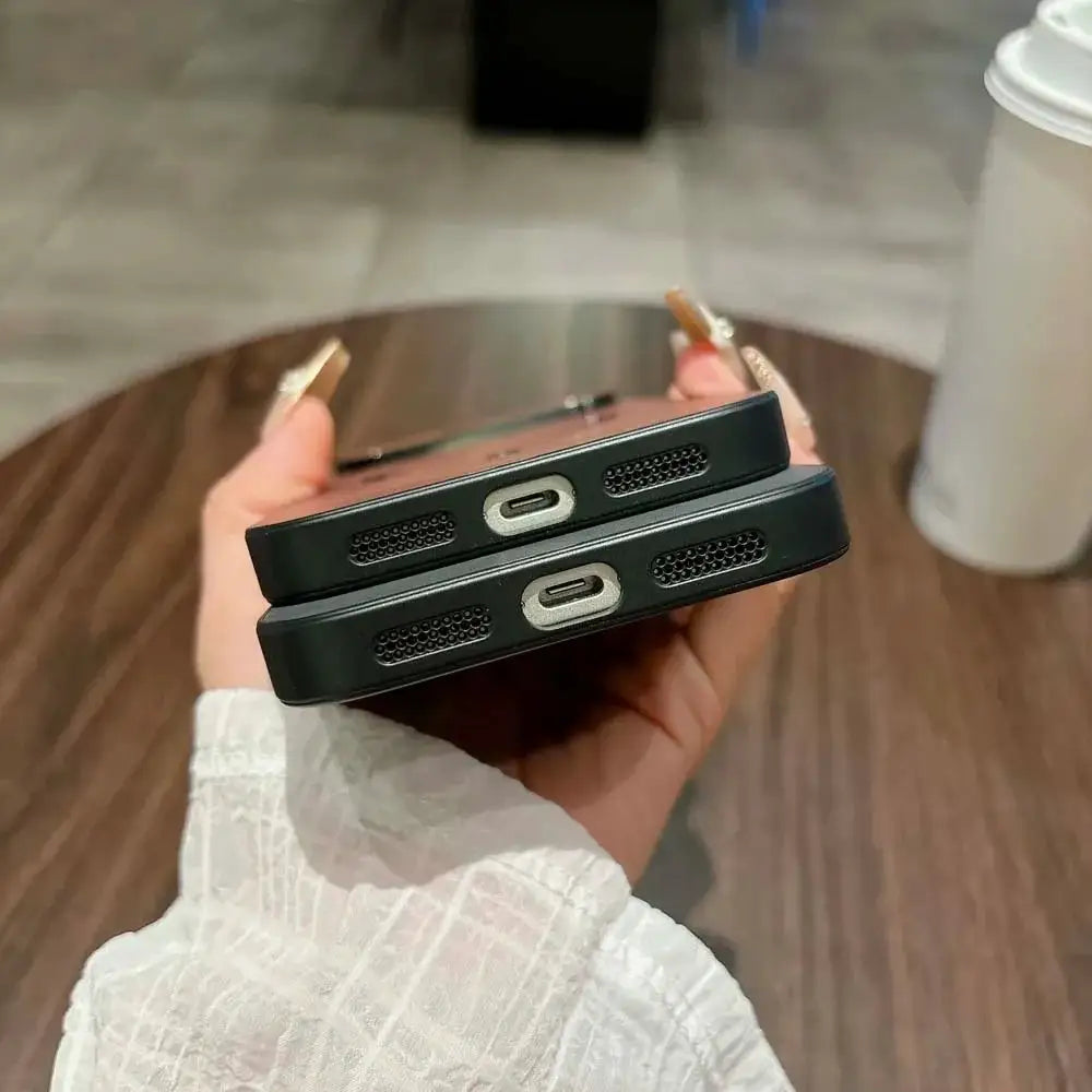For Magsafe Leather Shockproof Phone Cases For iPhone 18 17 16 15 14 13 12 11 Pro Max Plus Air Magnetic Wireless Charge Cover