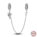 Real Sterling Silver Stars Moon