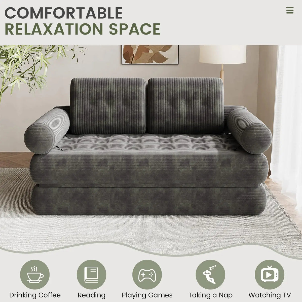 Foldable Living Room Sofa
