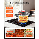 SucceBuy Qt Pressure Cooker Stainless Steel Pressures Canner