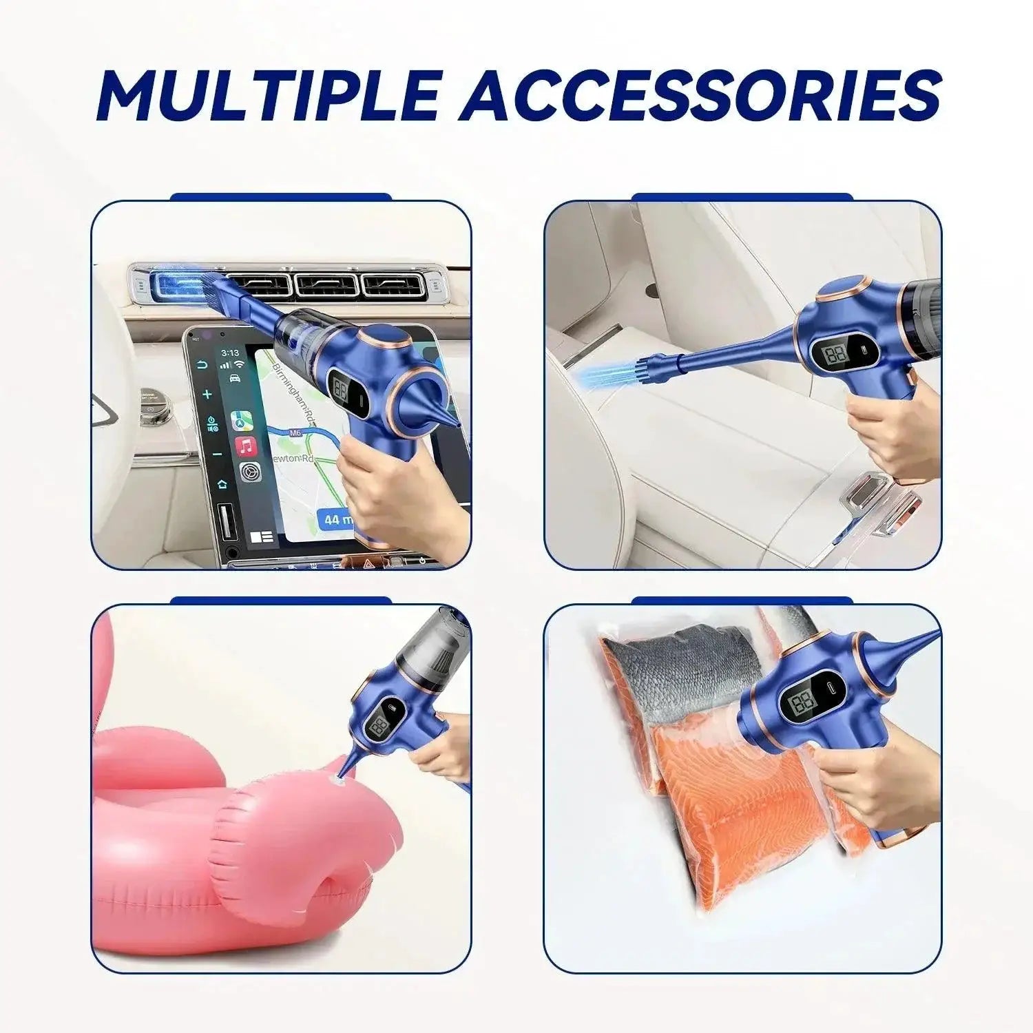 Wireless Vacuum Cleaner Portable Cleaning Tool For Home Car
