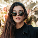 Retro Polarized Steampunk Sunglasses for Men and Women