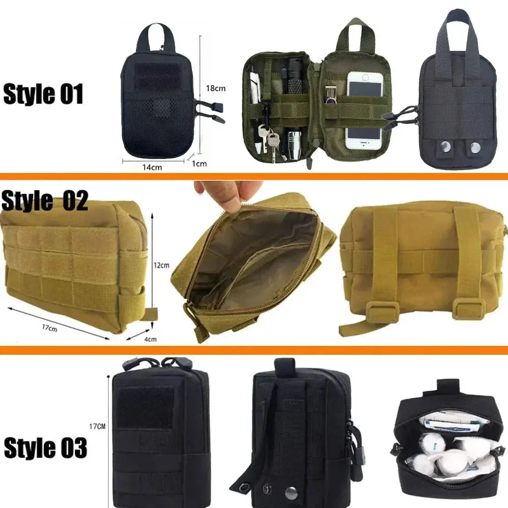 Ophidian IFAK EDC Bag Waist Belt Pack Outdoor Medical Pouch