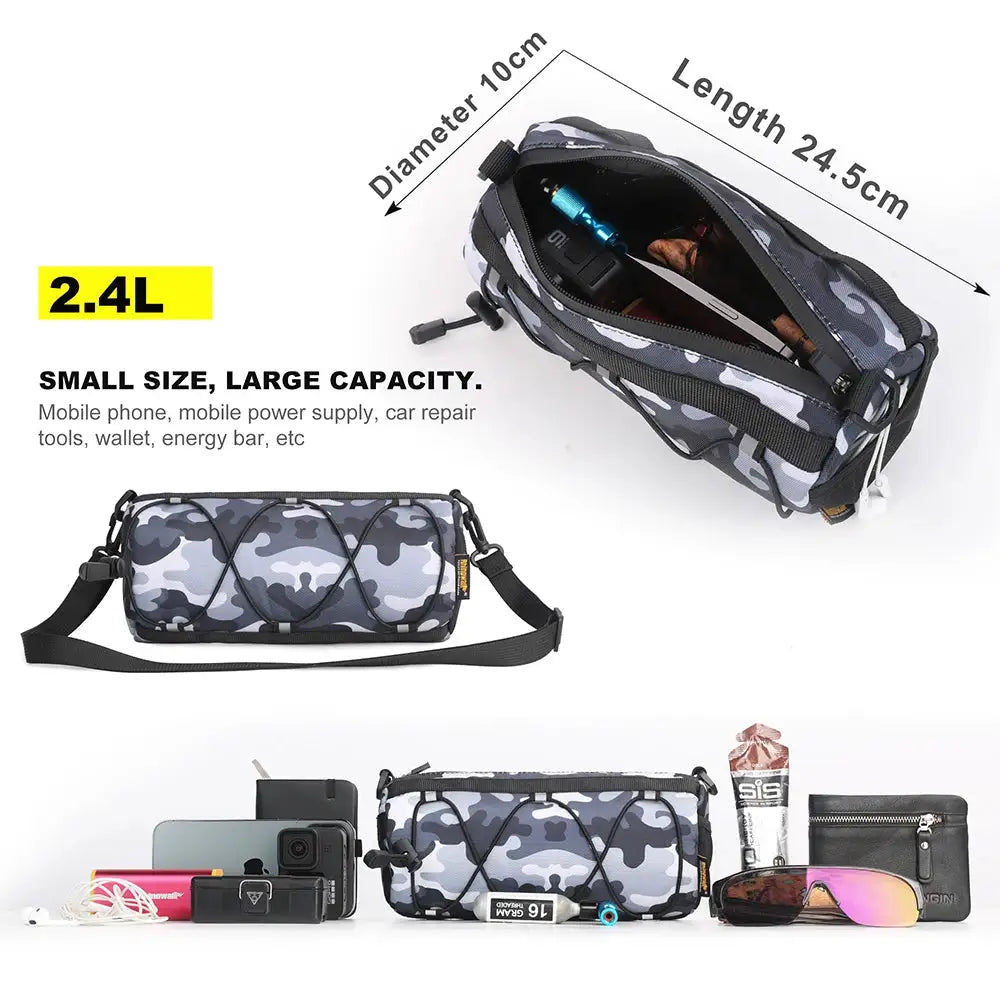 Rhinowalk Handlebar Bag 2.4L Cycling Storage
