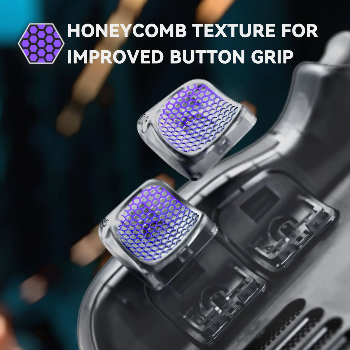eXtremeRate Interchangeable Back Buttons Shell