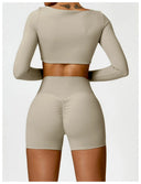 Yoga Suit Sports Set Women Quick-Drying Gym Set 2PCS