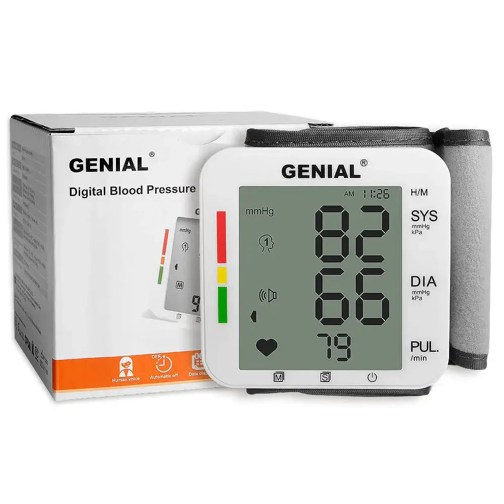Blood Pressure Cuff Wrist, Universal Bp ) Large LCD Display — product view 1