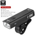 Bright Aluminum Bike Front Light With Usb Charge
