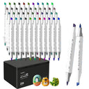 Art Markers Dual Tip Set