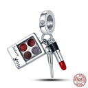 Sterling Silver Heels Lipstick Camera
