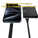 Fast 240W Thunderbolt 5 Usb-C Cable