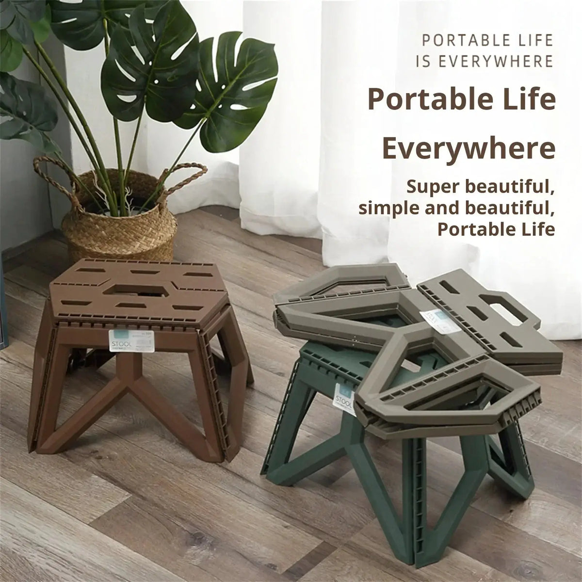 Lightweight Outdoor Stool for Camping — product view 9
