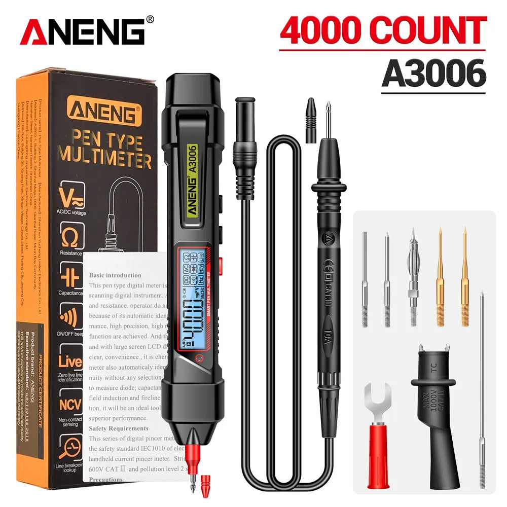 Aneng Pen Type Digital Multimeter