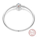 Cm Silver Bracelet Star Moon