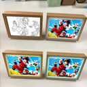 Goku Vegeta LED Night Light Photo Frame