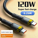 Type C Cable - 120W Fast Power Quick Charge