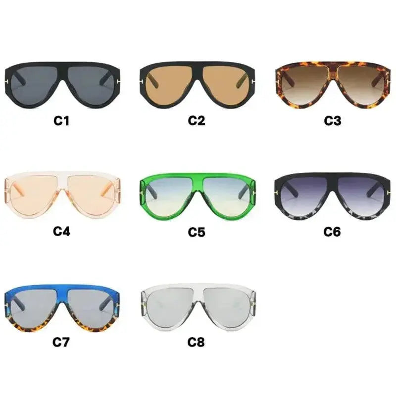 Oversized Vintage Pilot Sunglasses UV400 For Men And Women
