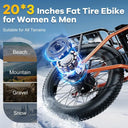 Compact Foldable Fat Tire Electric Bike