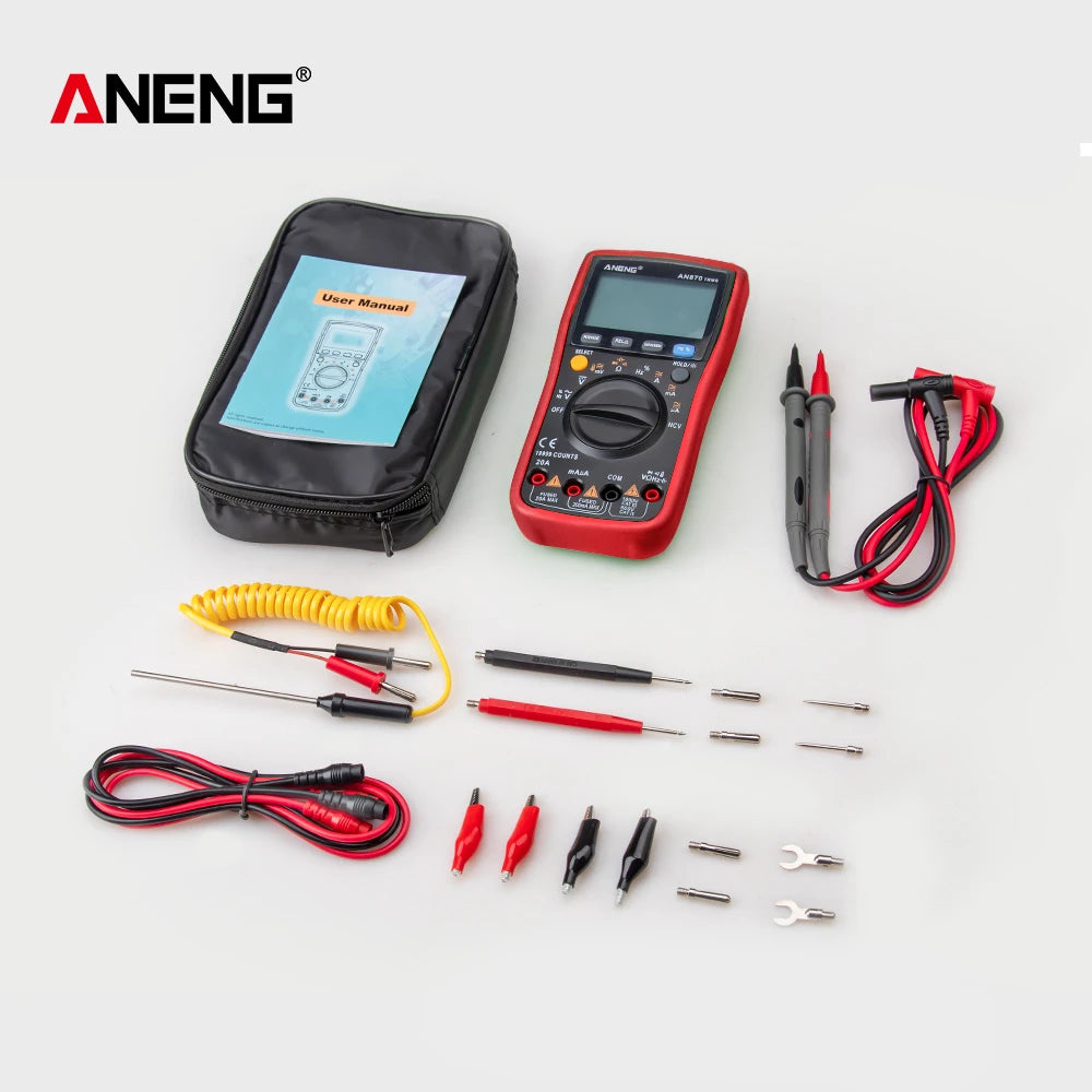 Counts Digital Multimeter True Rms