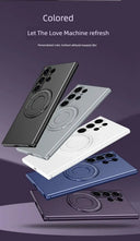 Slim Phone Case with Ring for S24 Ultra